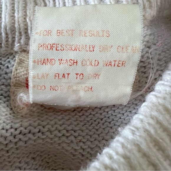 Vintage 1986 Coca‎ Cola Color Block Men's Sweater -- L - Picture 9 of 9